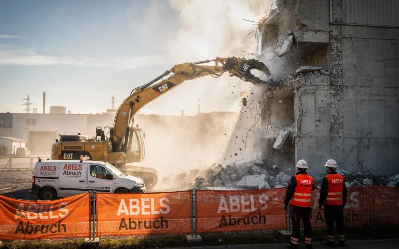 Spezialabbruch in Niddatal