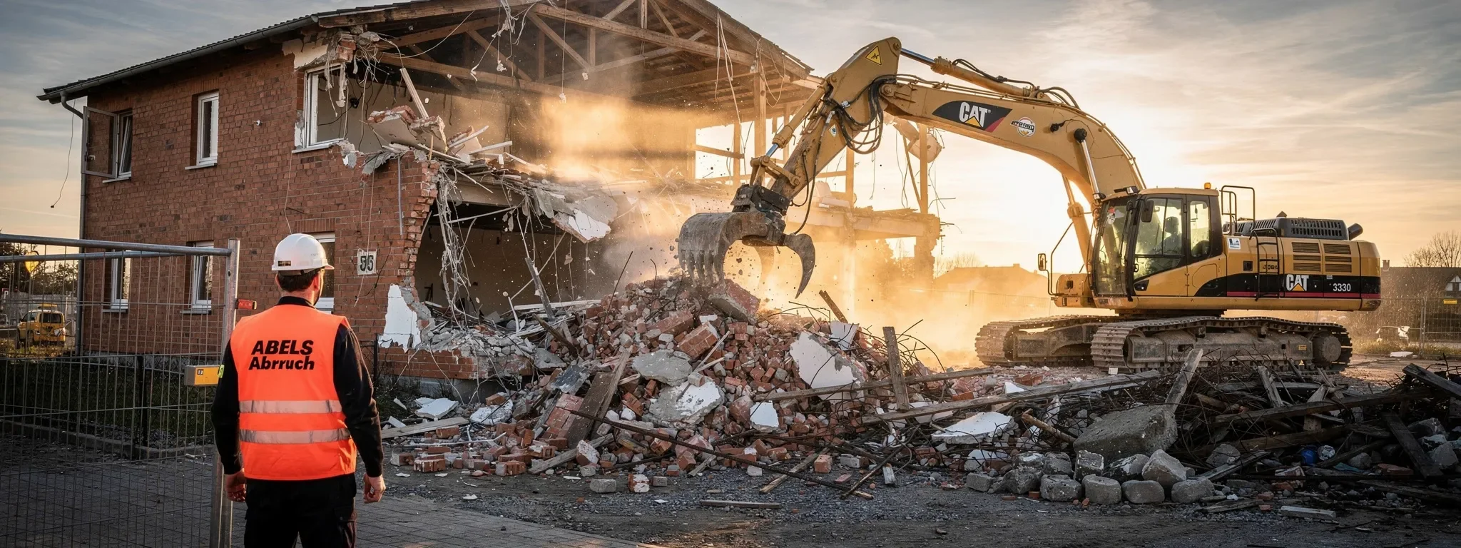 Professioneller Gebäudeabbruch durch ABELS Abbruch in Borken